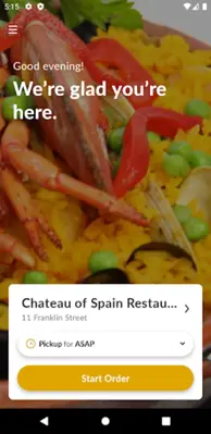 Chateau of Spain Restaurant android App screenshot 2